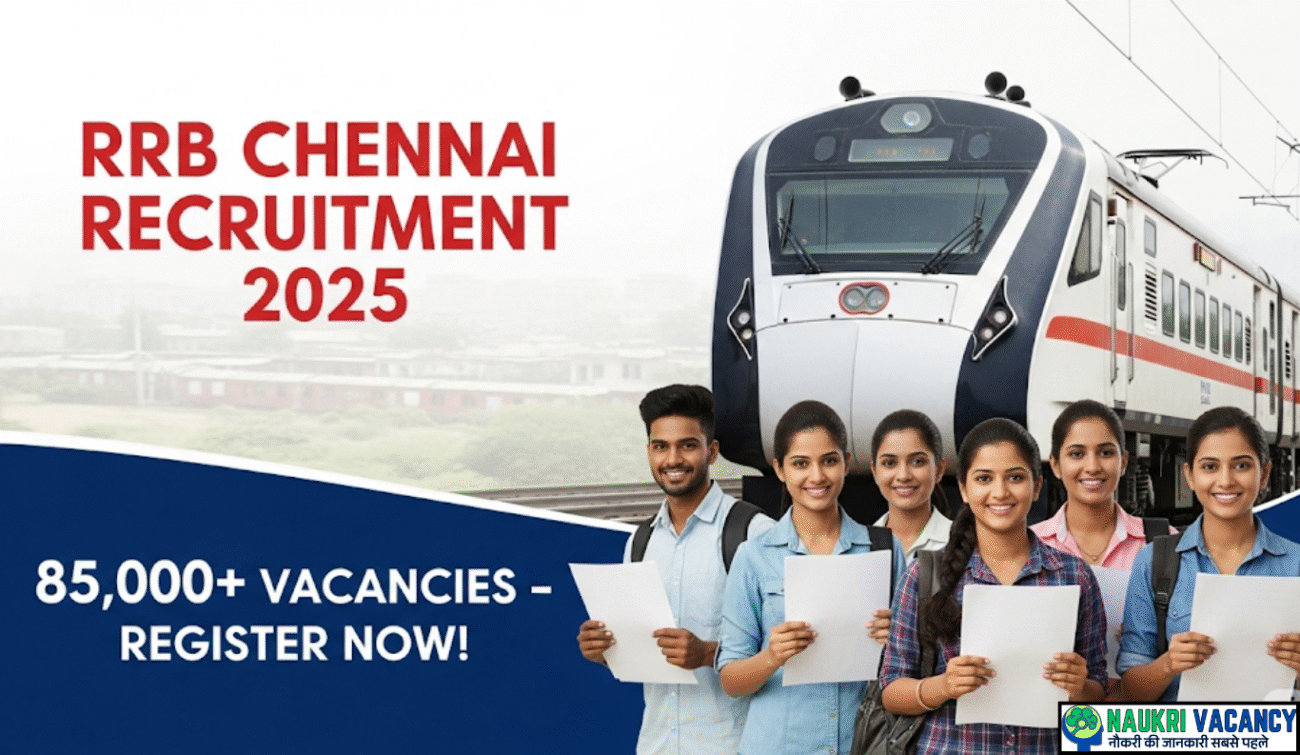 Rrb chennai recruitment 2025 notification 85000 vacancy