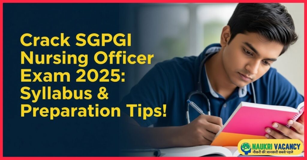 Sgpgi Nursing Officer Vacancy 2025 क्या है?