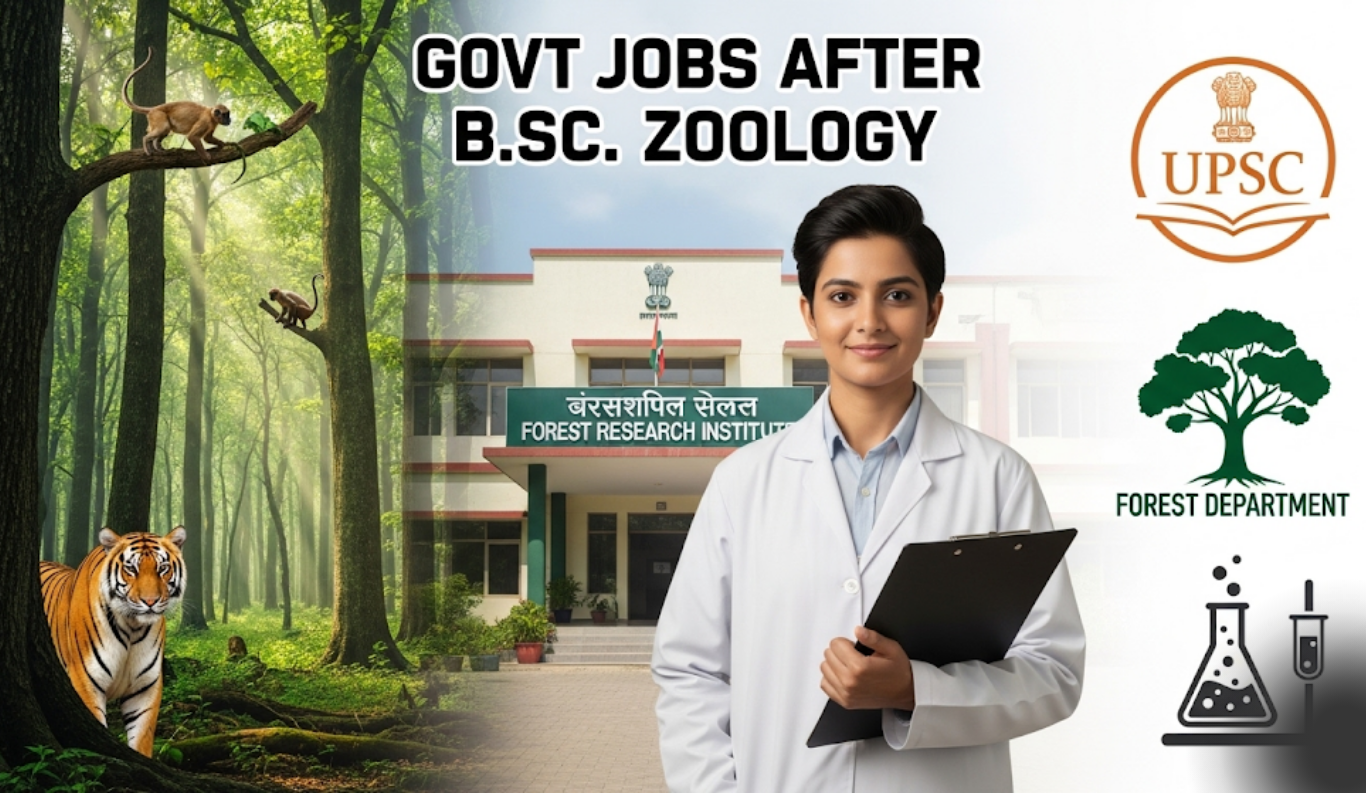 Government Jobs After BSc Zoology – B.Sc. जूलॉजी के बाद बेस्ट सरकारी नौकरियां!