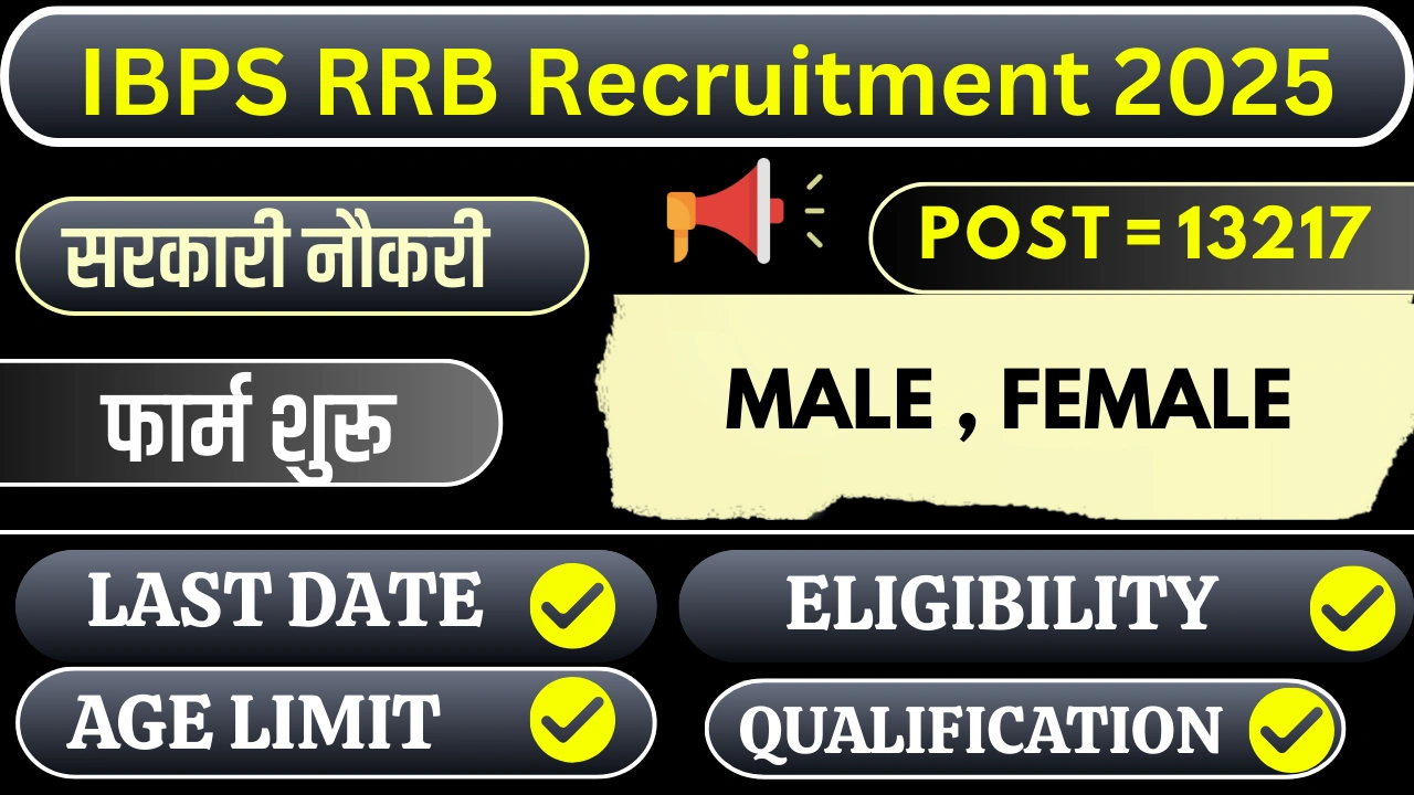 IBPS RRB PO, Clerk 2025 registration