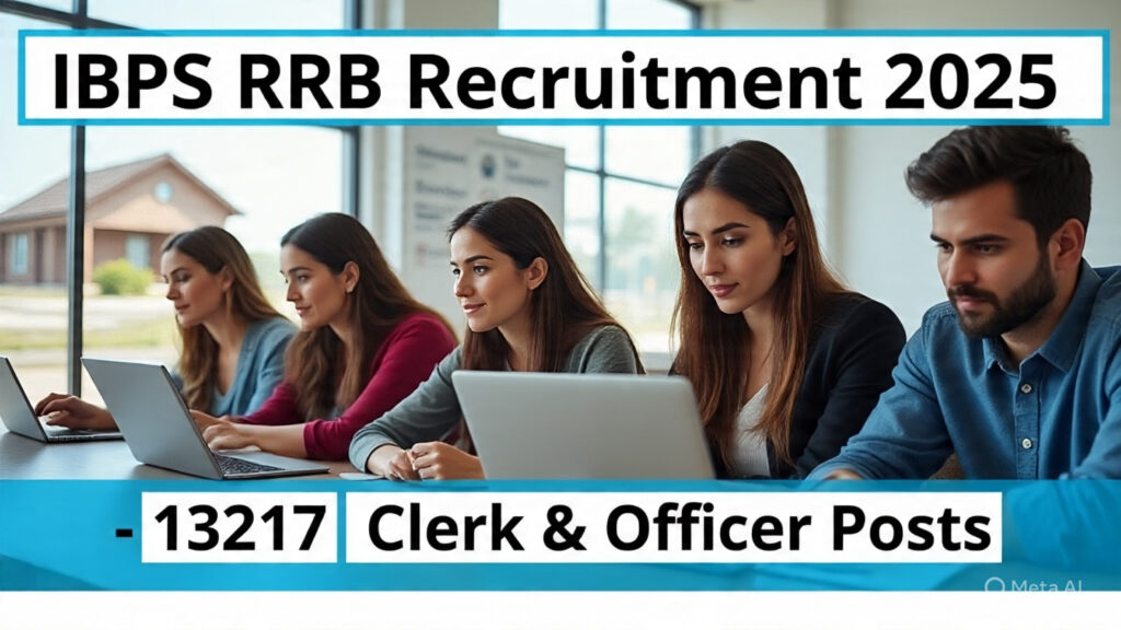 IBPS RRB Recruitment 2025: 13217 पदों पर क्लर्क, पीओ, एसओ भर्ती शुरू 2 Naukrivacancy.com
